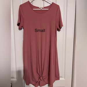 Mauve boutique dress
